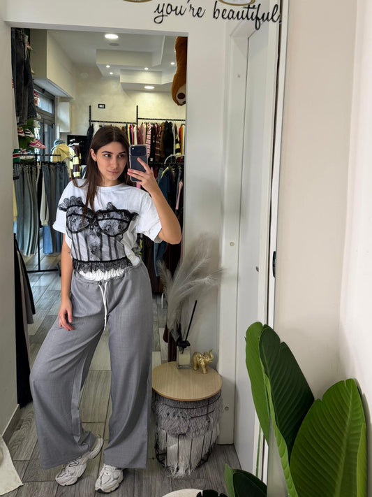 Pantalone morbido 55263