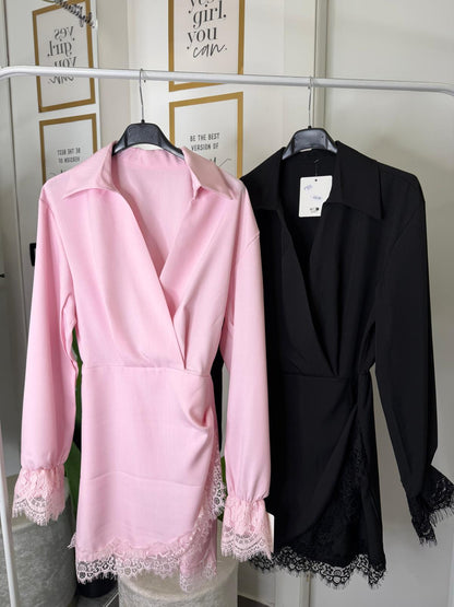 Abito morbido pizzo 4558