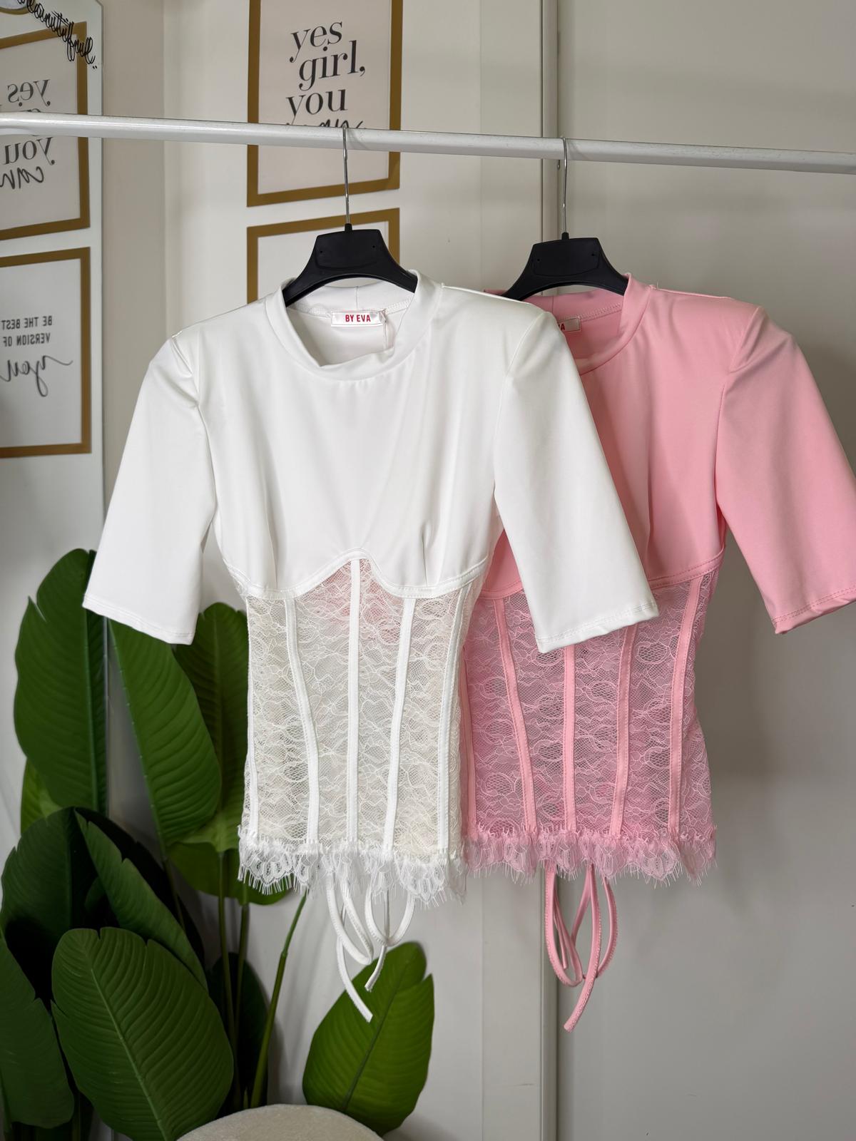 T-shirt lycra pizzo 3308