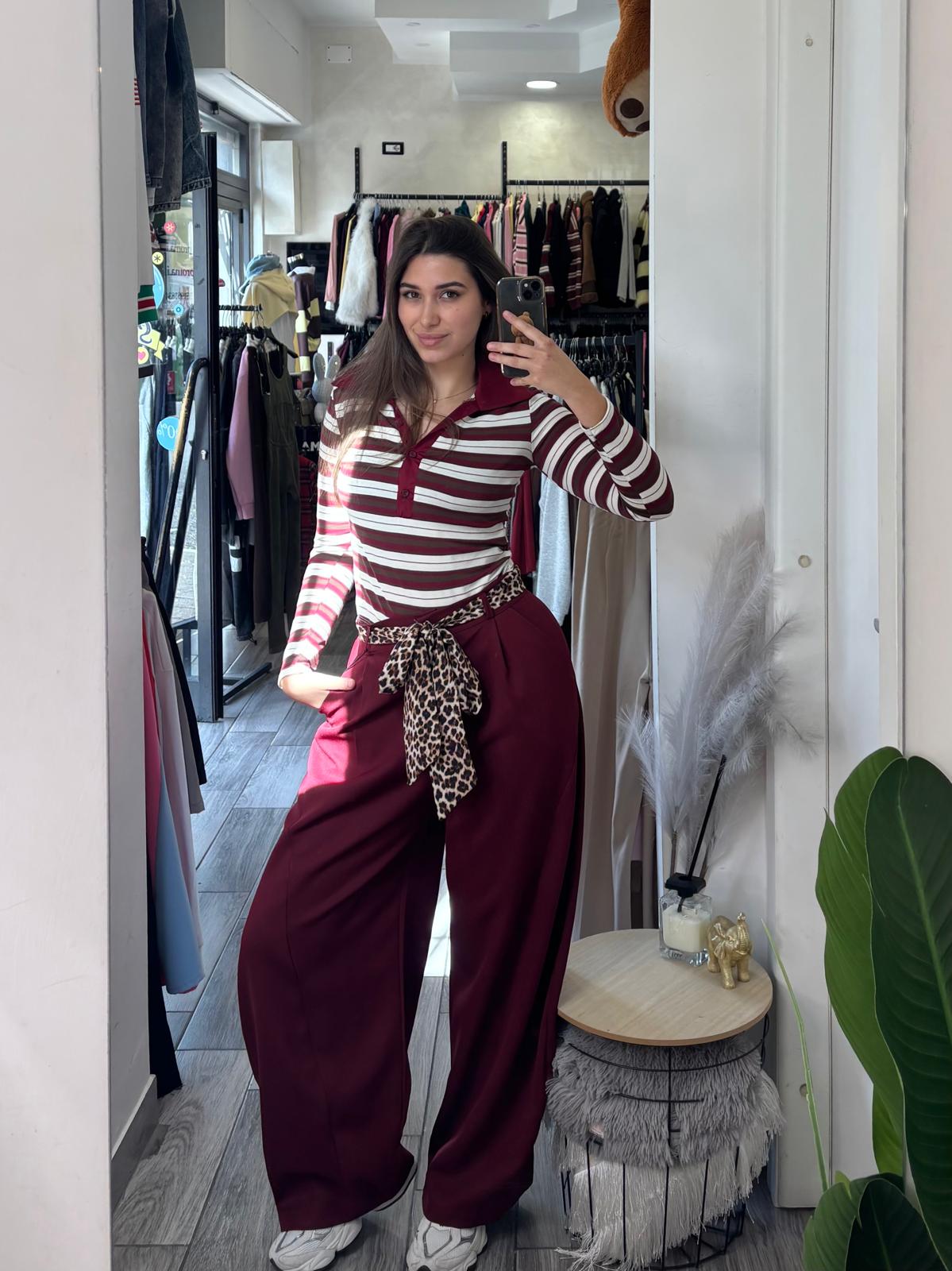 Pantalone balloon cintina 160