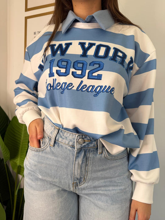 Felpa new york 22569