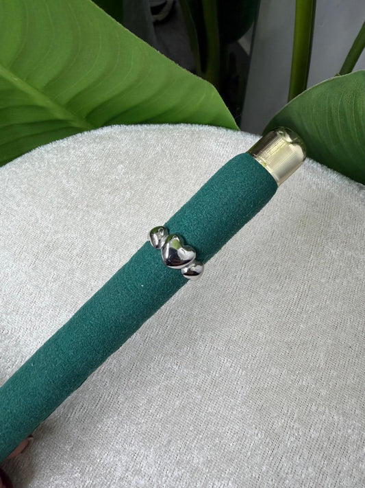 Anello multicuori silver
