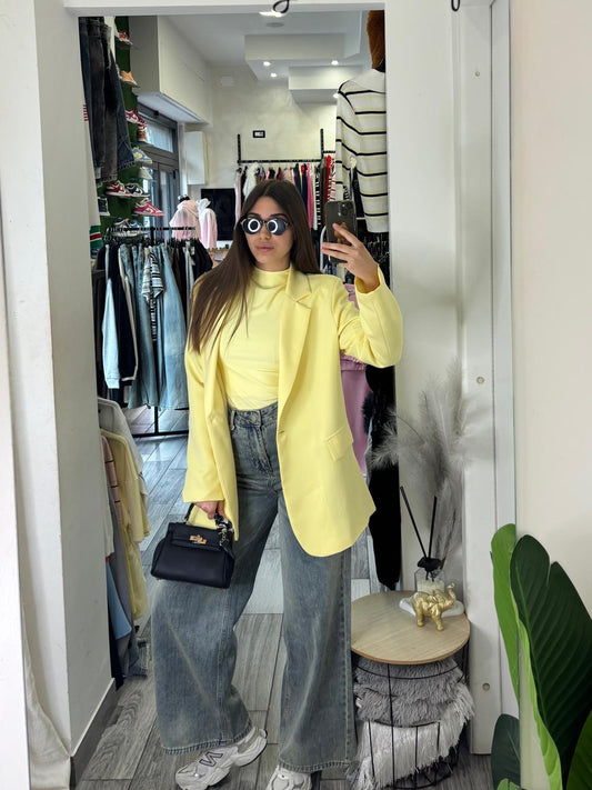 Jeans palazzo sabbiato 80099