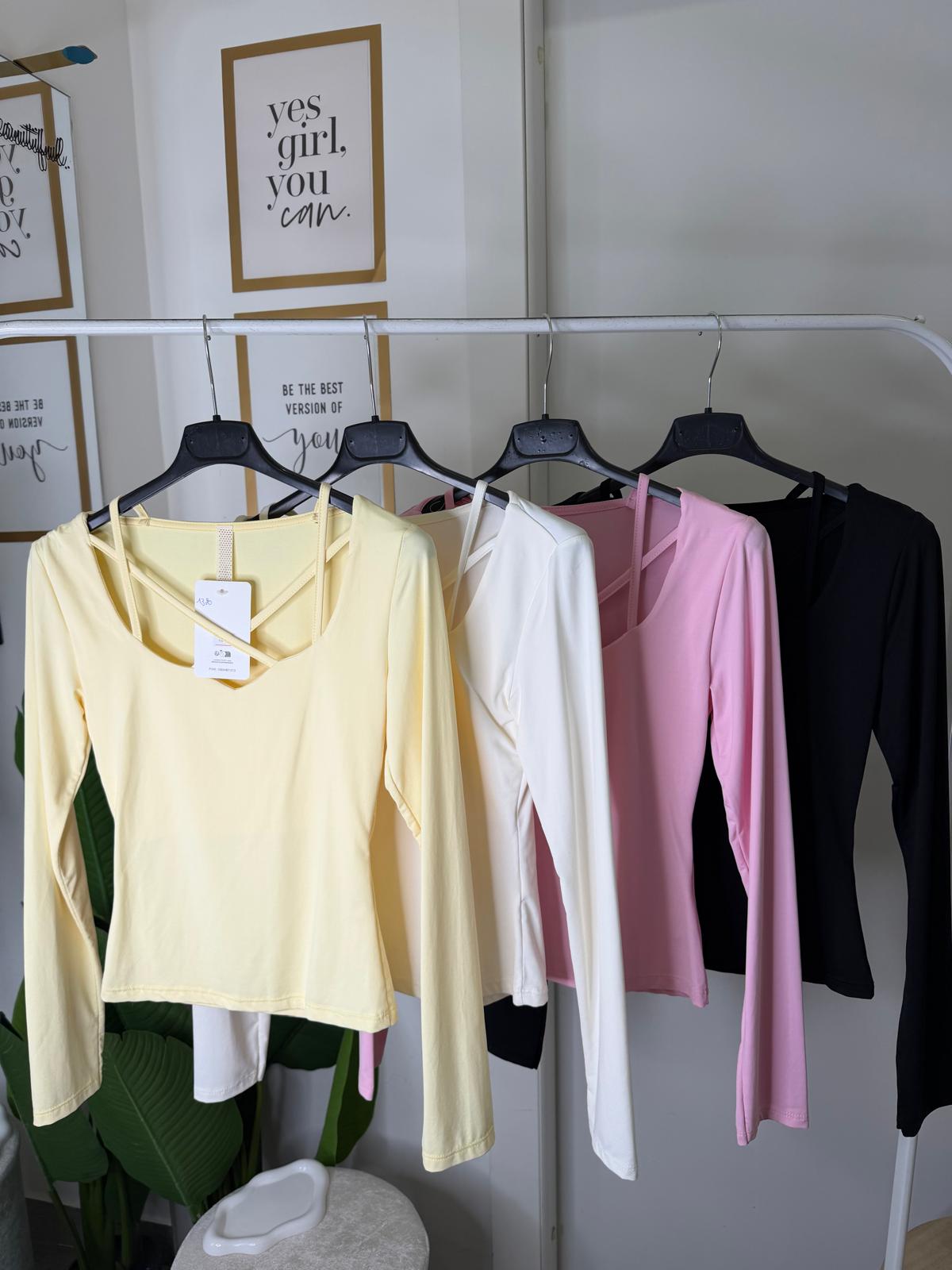 T-shirt incrocio 6325