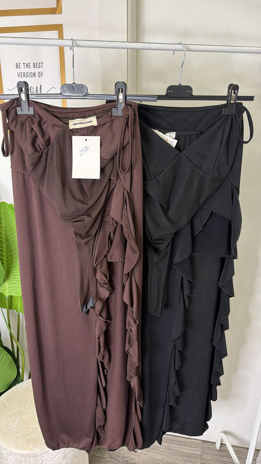 Coordinato body e gonna 6659
