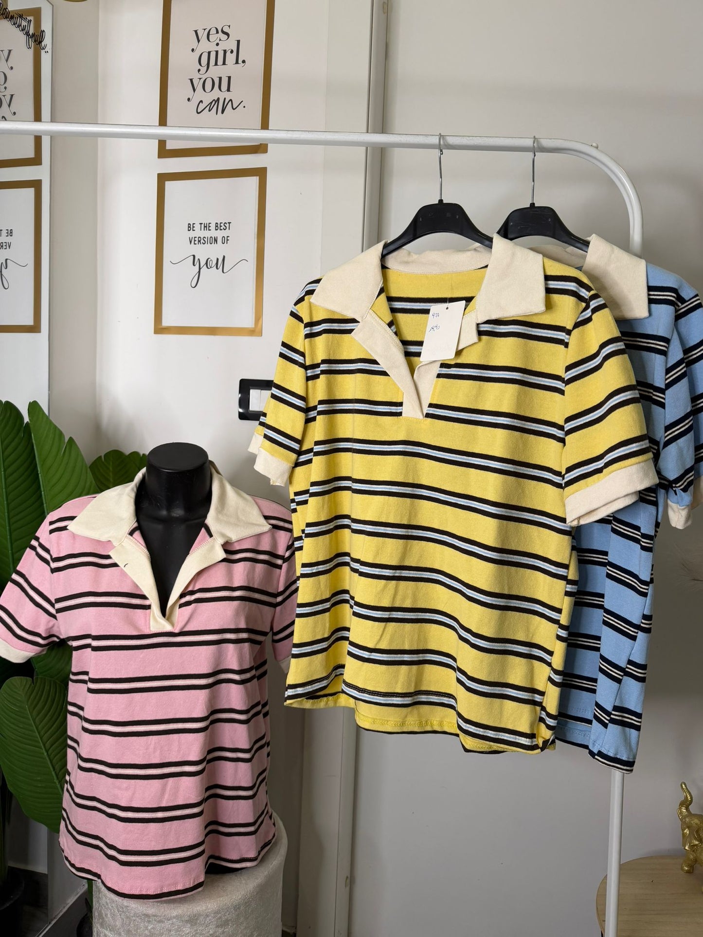 Polo mezza manica oversize 9777