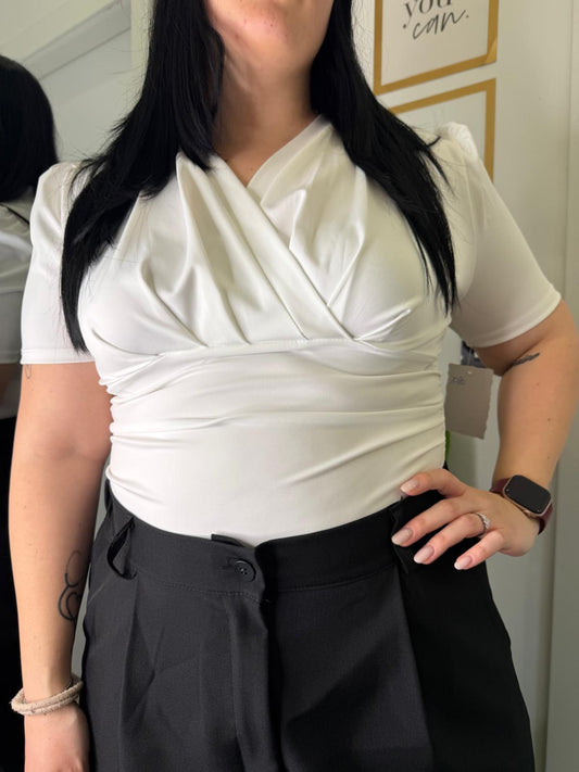 Body mezza manica curvy