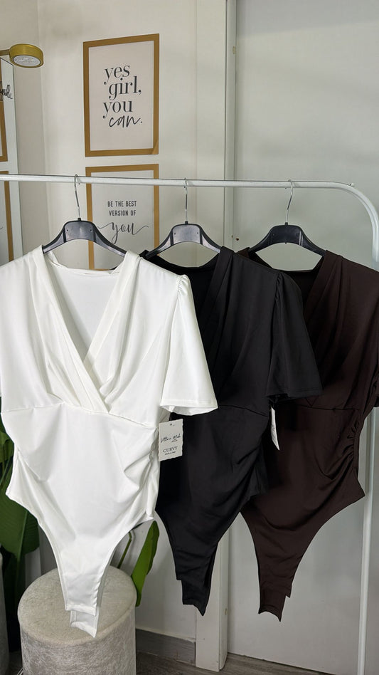 Body mezza manica curvy