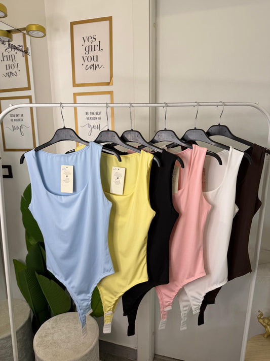 Body lycra spalla larga 8109