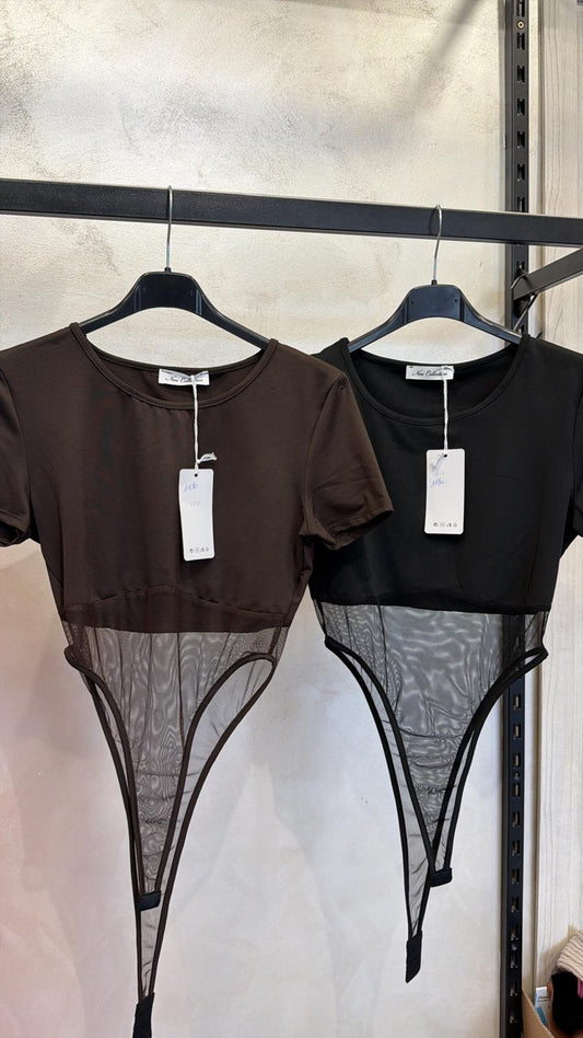 Body sgambato velato 3223