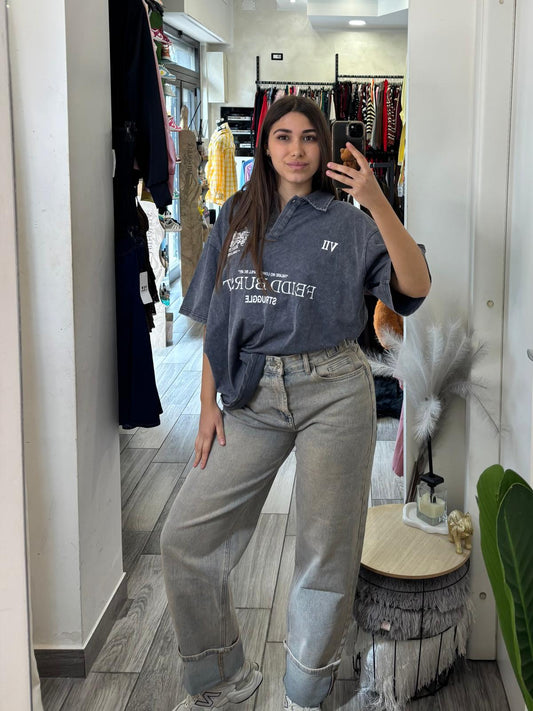Jeans risvolto 3852