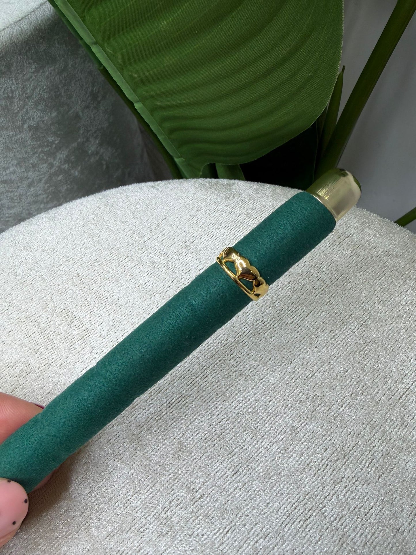 Anello cuori lisci gold