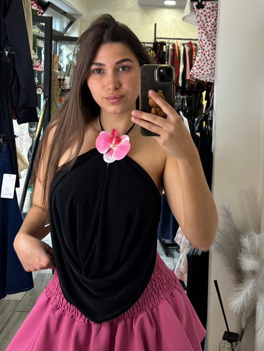Top spilla fiore 6625