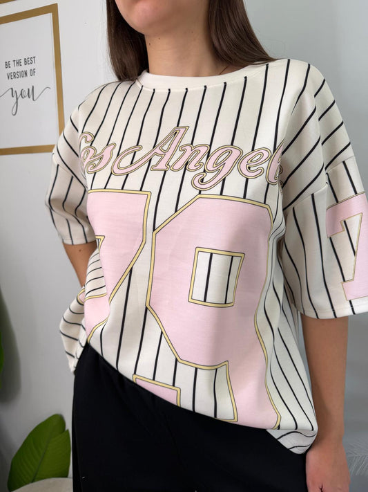 T-shirt oversize basket 2807