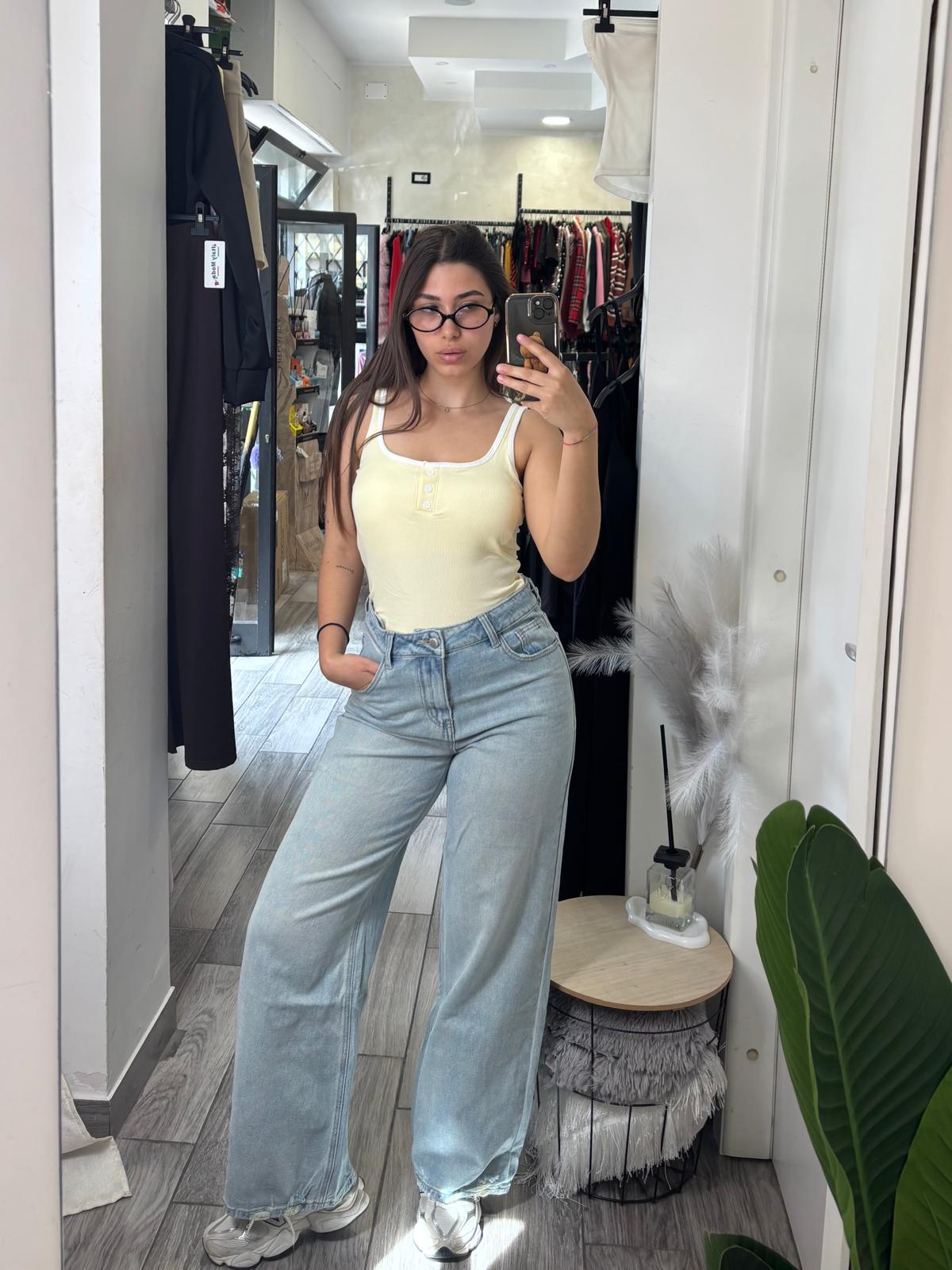 Jeans palazzo vintage 2323