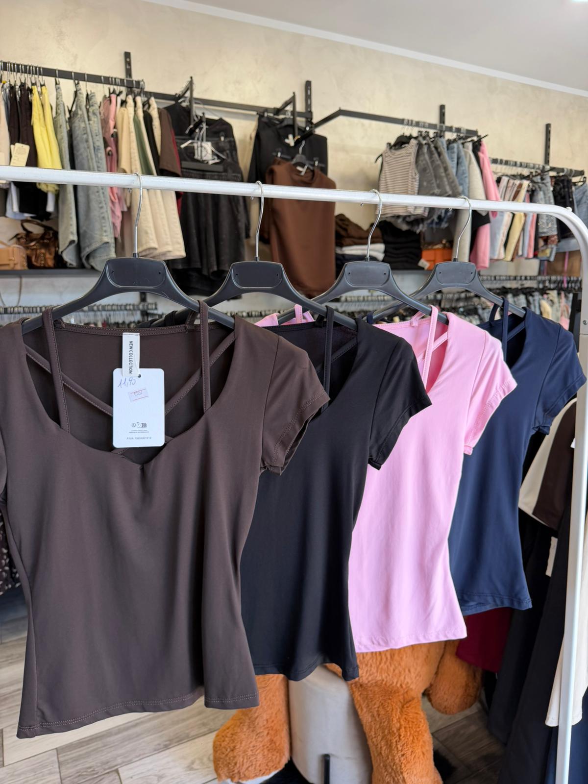 T-shirt incrocio Jenny 6557