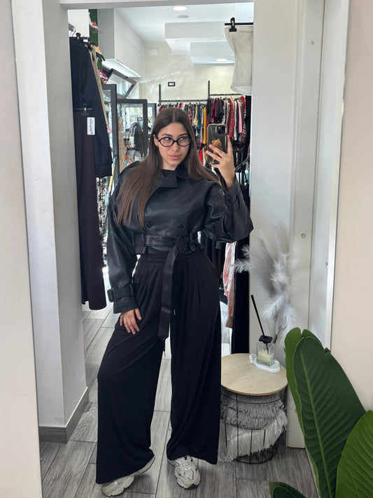 Trench crop ecopelle 6655