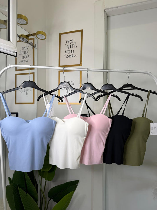 Top scollo cuore 3106
