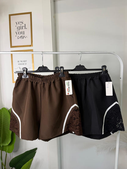 Shorts sportivi pizzo 6632