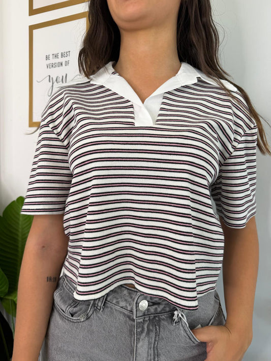 T-shirt righe 46802