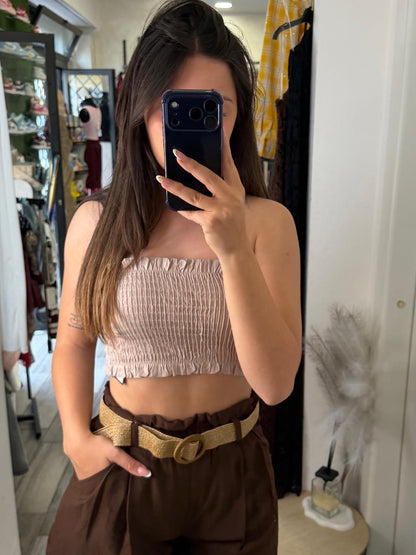 Top a fascia elasticizzato 55269