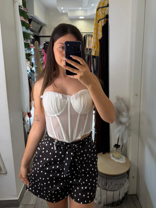 Shorts pois 6916