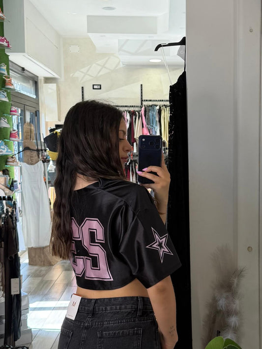 Coordinato top e coprispalle sportivo 6623