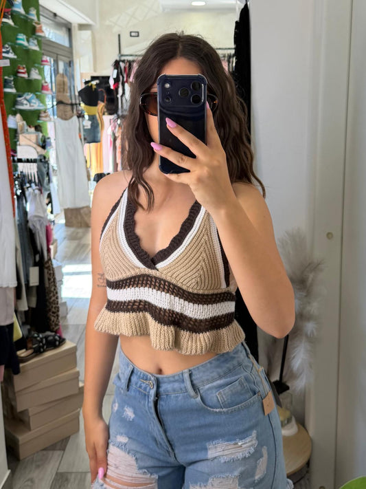 Top uncinetto 21276
