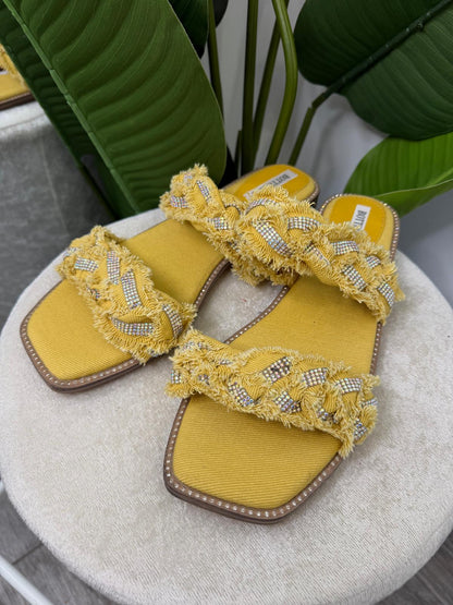Ciabattina strass 588