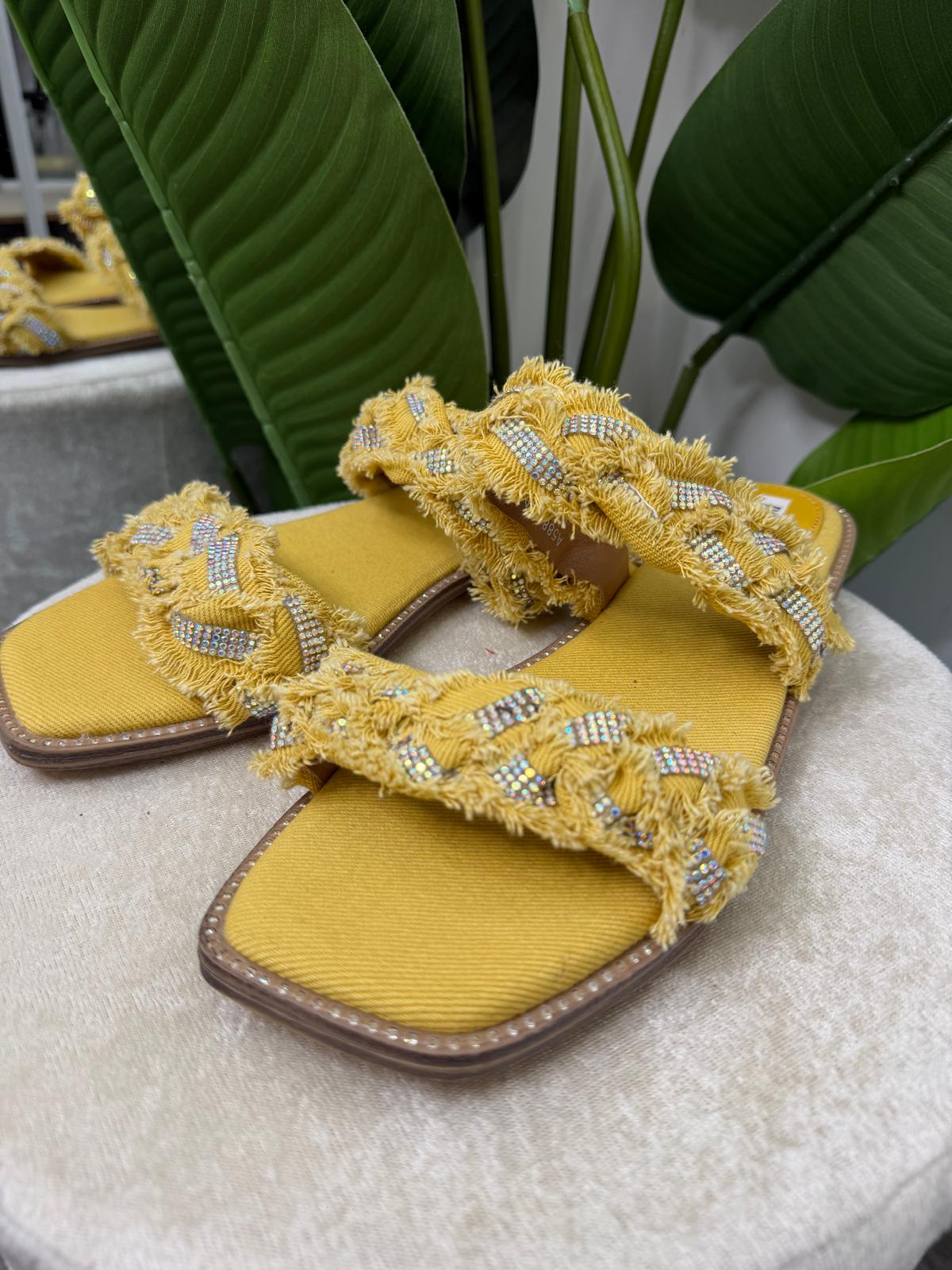 Ciabattina strass 588