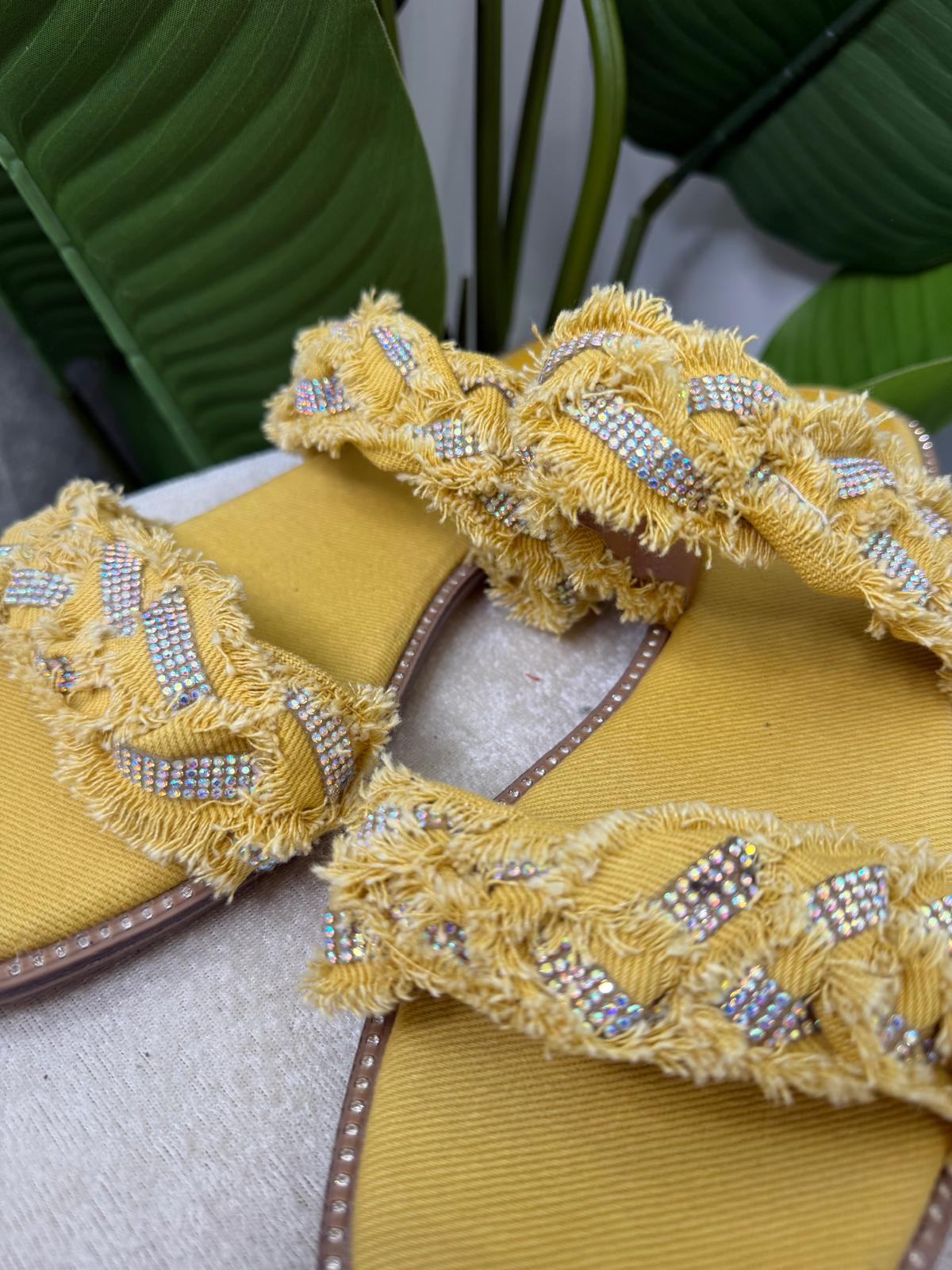 Ciabattina strass 588