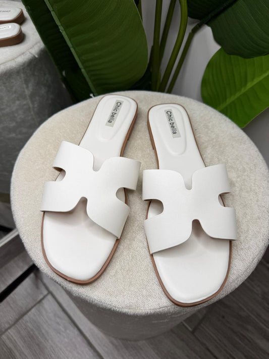 Ciabattina white 0959