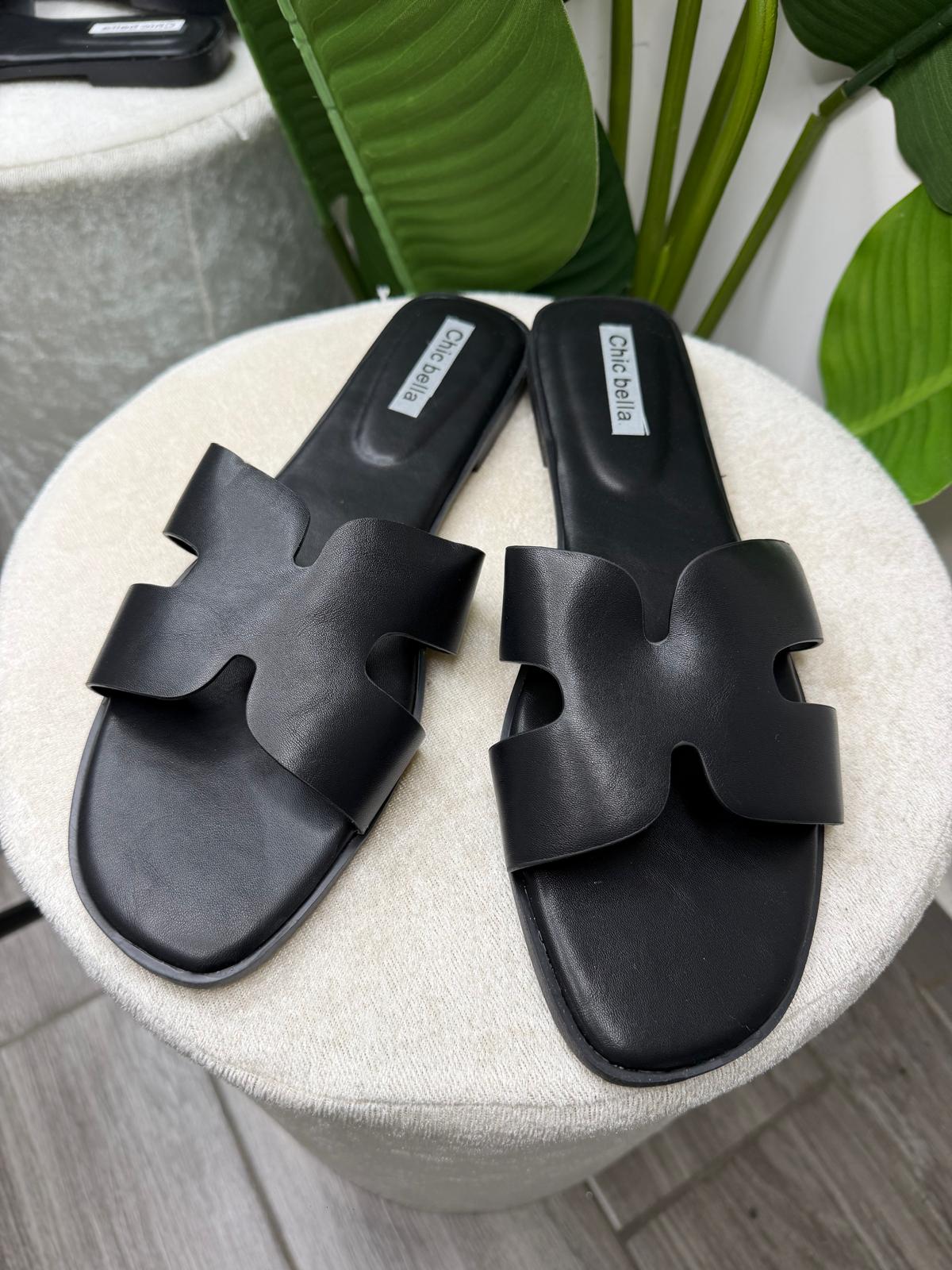 Ciabattina black 0959