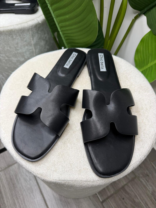 Ciabattina black 0959