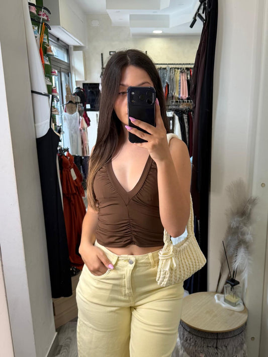 Top arricciato 3226