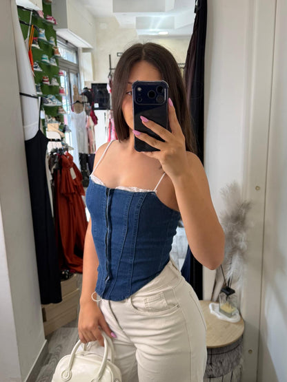 Corpetto denim 1417