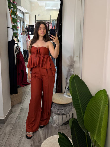 Coordinato lino 7018