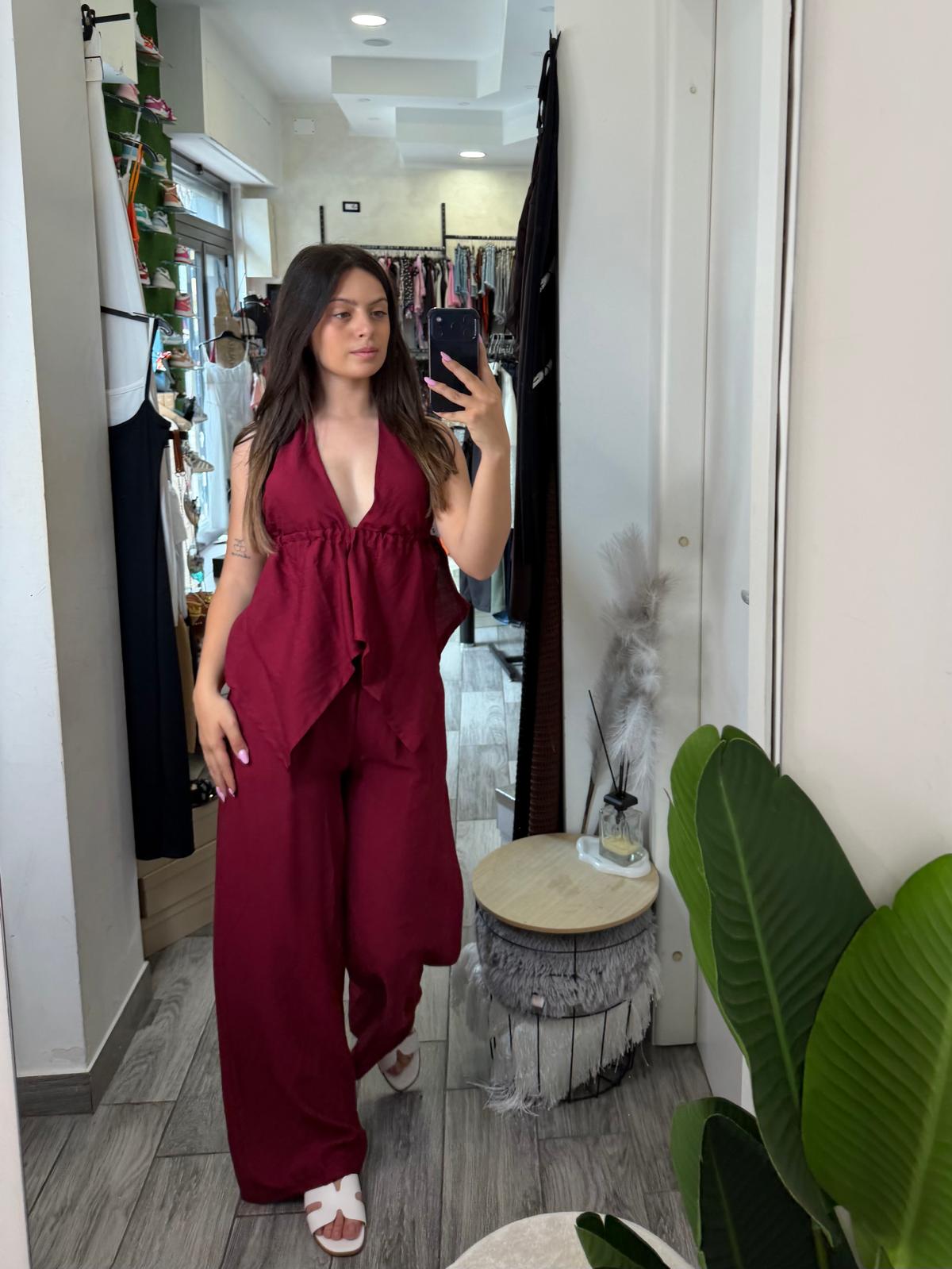 Coordinato lino 10017