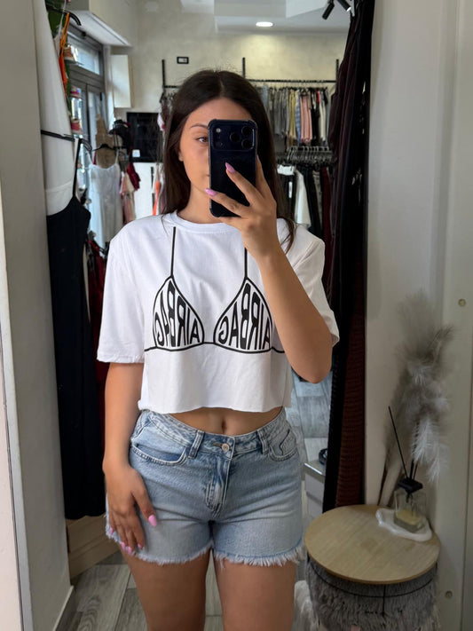 T-shirt crop AIR BAG 26887