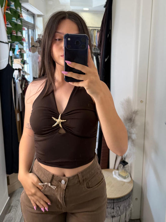Top stella dorata 2261