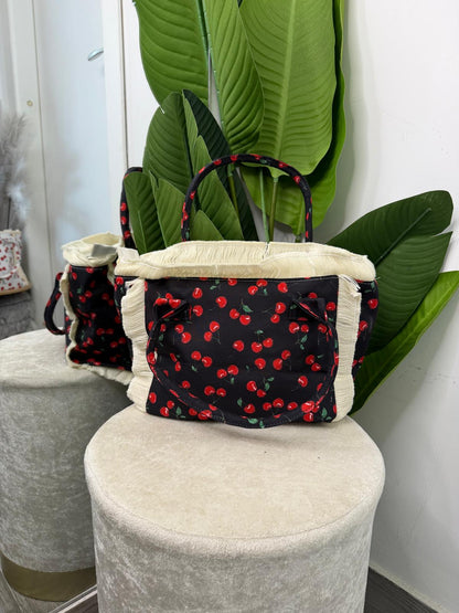 Mini bag 3 fantasie con tracolla 7719
