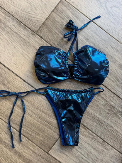 Bikini metallizzato 17053