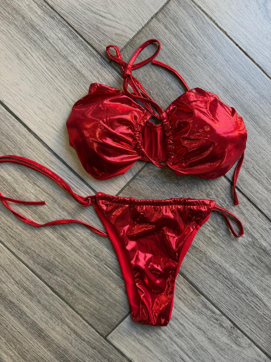 Bikini metallizzato 17053