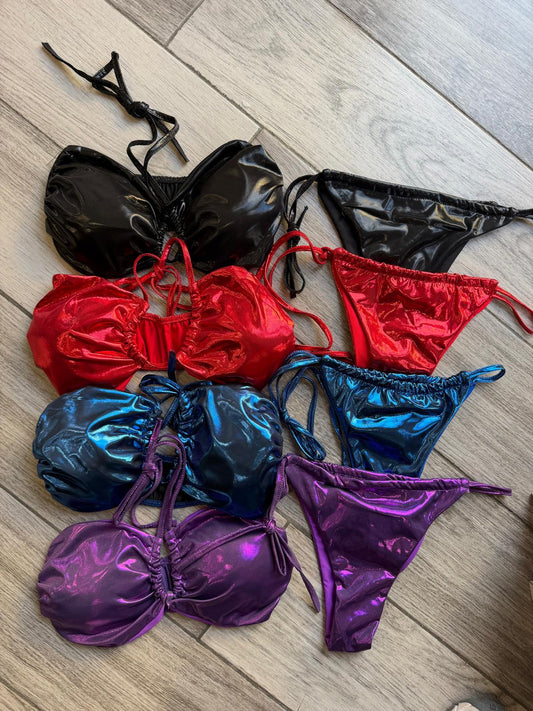 Bikini metallizzato 17053