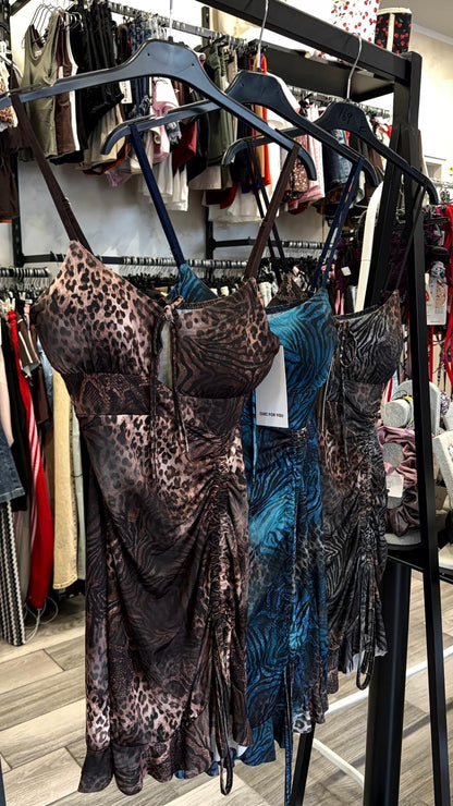 Abito fantasia animalier 6315
