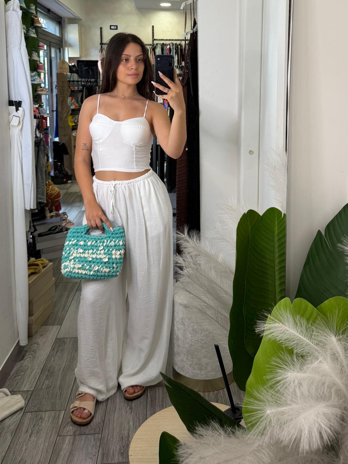 Coordinato lino 14188