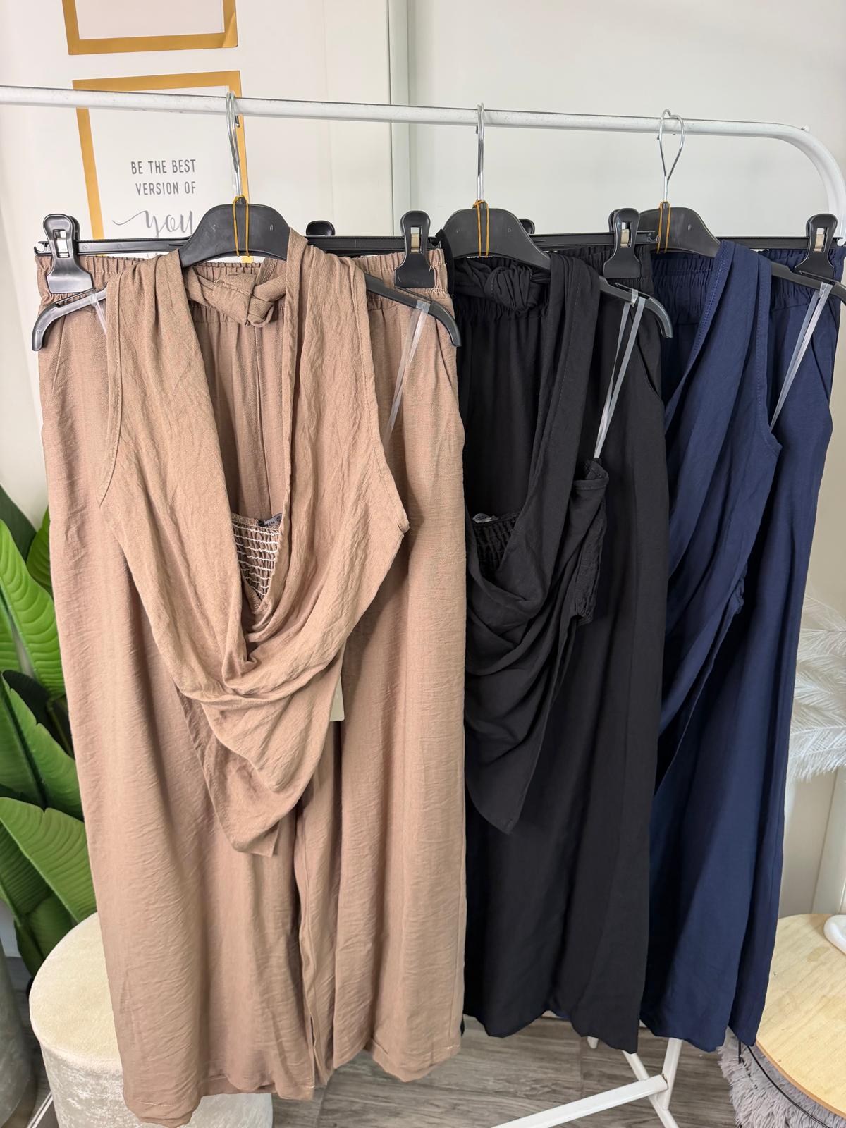 Coordinato lino 66869
