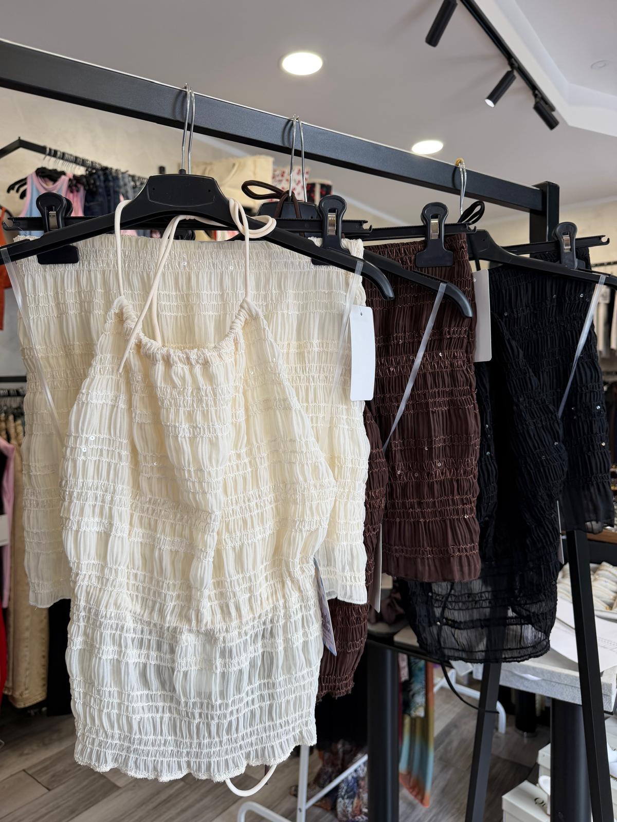 Coordinato paillettes 2850